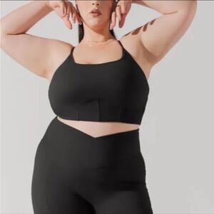 Popflex active plie corset tank bra